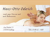 visitenkarte masseur oelerich